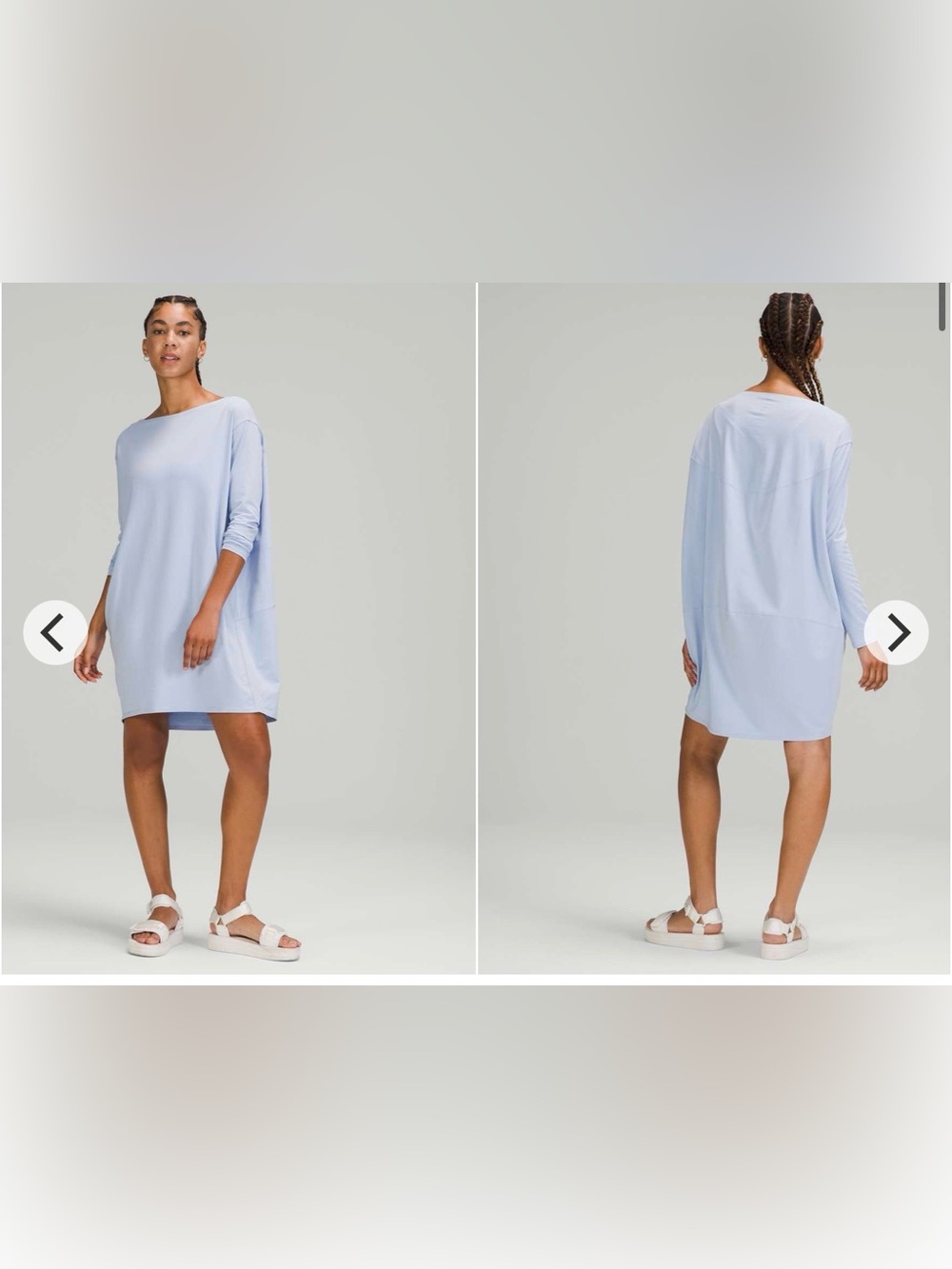 Lululemon Back in Action Long Sleeve Dress
